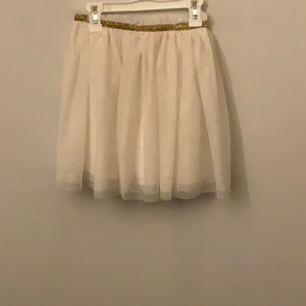 White skirt